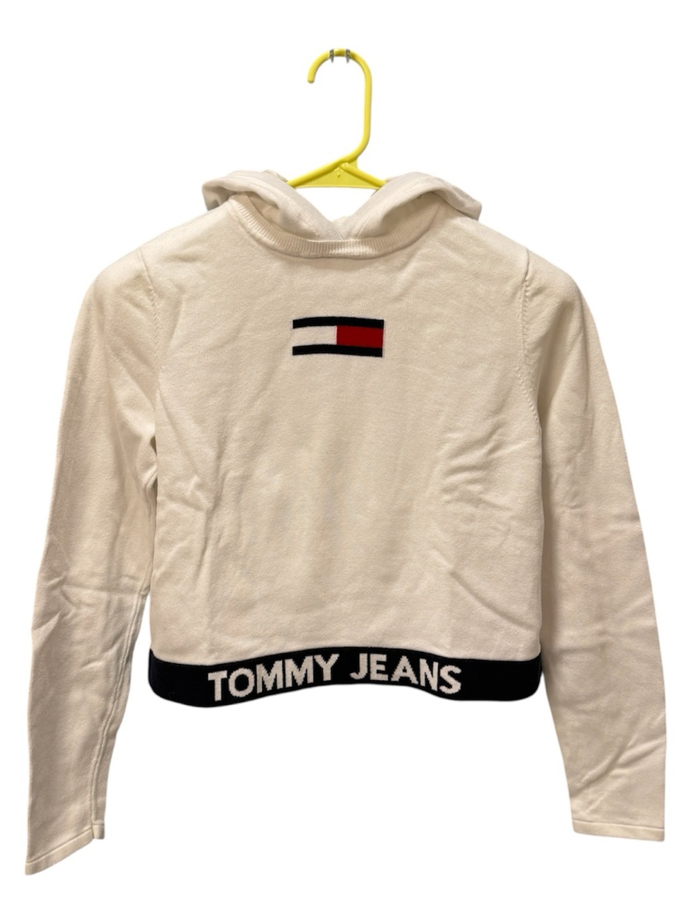 Tommy Jeans Crop Hoodie w/ Logo Band